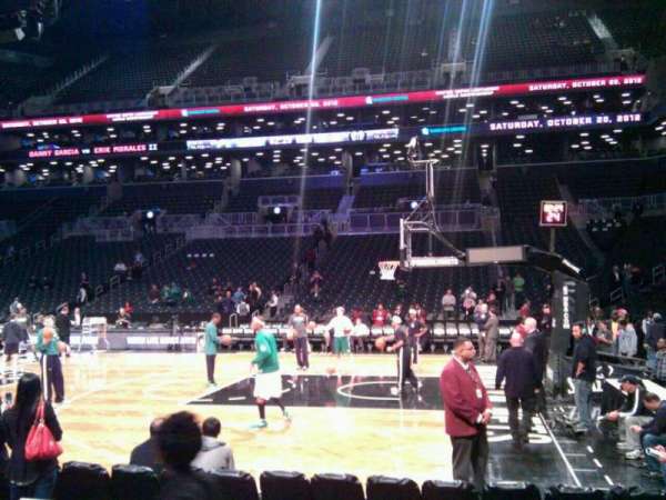 Barclays Center, section: 23, row: 3, seat: 3