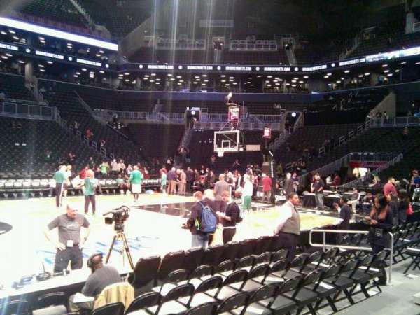 Barclays Center, section: VIP 24, row: 3, seat: 12