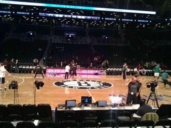 Barclays Center, section: VIP 24, row: 3, seat: 12