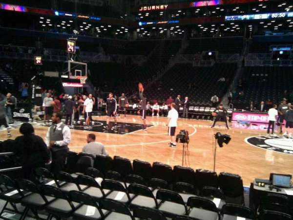 Barclays Center, section: VIP 24, row: 3, seat: 12
