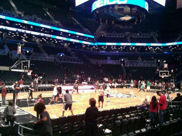 Barclays Center, section: 26, row: 5, seat: 3
