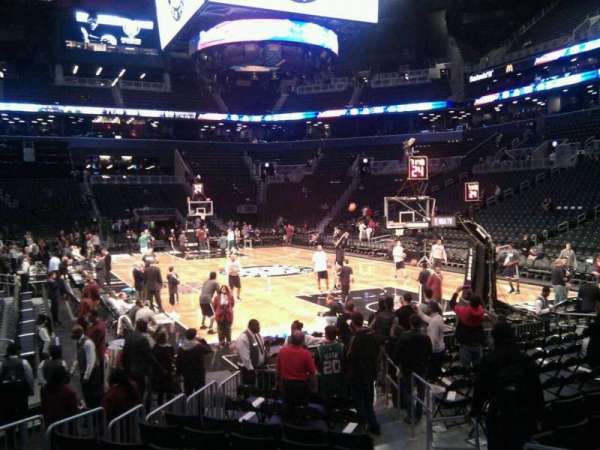 Barclays Center, section: 3, row: 3, seat: 3