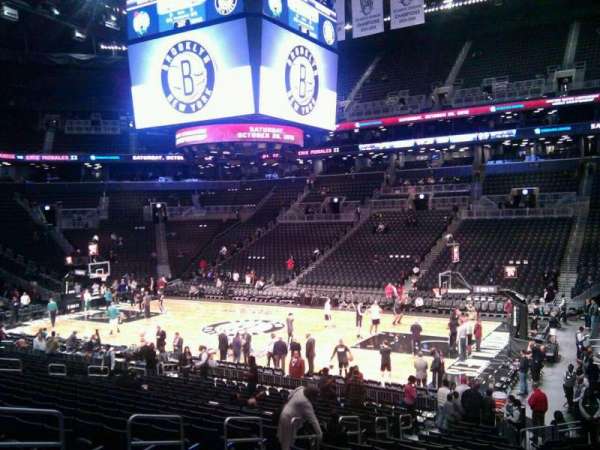 Barclays Center, section: 6, row: 19, seat: 1