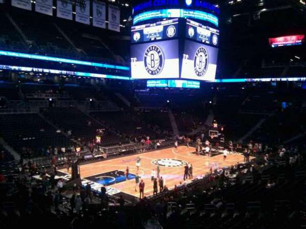 Barclays Center, section: 112, row: 6, seat: 15
