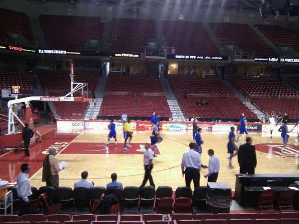 Liacouras Center, section: 104, row: k, seat: 10