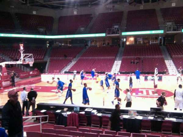 Liacouras Center, section: 103, row: k, seat: 10