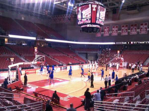 Liacouras Center, section: 106, row: n, seat: 8