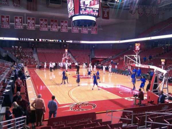 Liacouras Center, section: 109, row: l, seat: 7