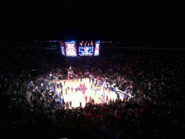 Madison Square Garden, section: 203, row: BS4, seat: 1