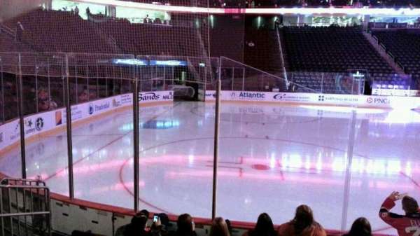 Prudential Center, section: 17, row: 6, seat: 5