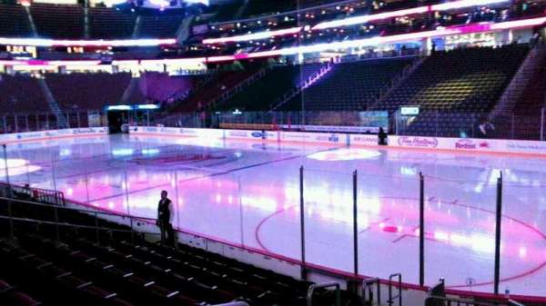 Prudential Center, section: 22, row: 10, seat: 12