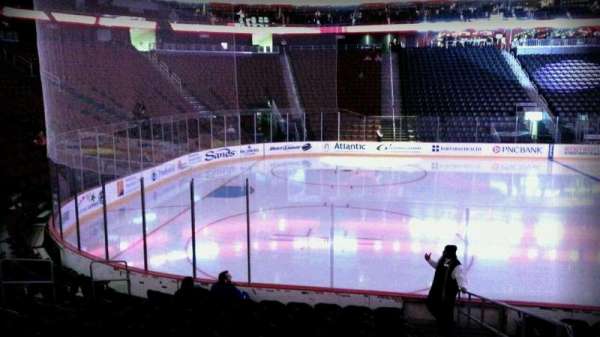 Prudential Center, section: 6, row: 10, seat: 1