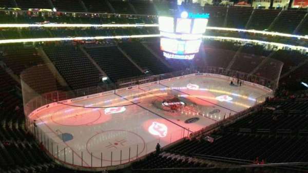 Prudential Center, section: 107, row: 10, seat: 1