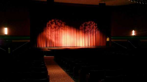 Landis Theater, section: orchestra left, row: t, seat: 1