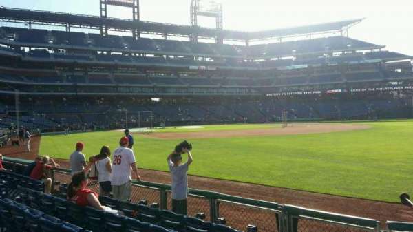 Citizens Bank Park, section: 110, row: 6, seat: 9