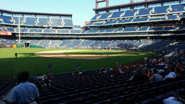 Citizens Bank Park, section: 136, row: 23, seat: 17