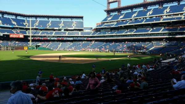 Citizens Bank Park, section: 135, row: 24, seat: 18