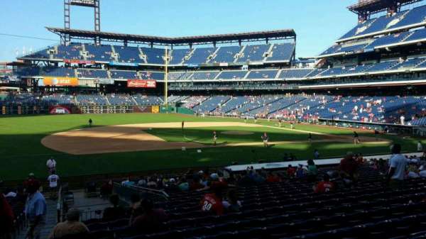 Citizens Bank Park, section: 132, row: 27, seat: 18