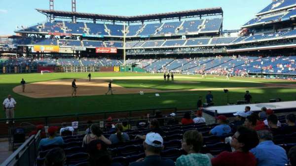 Citizens Bank Park, section: 132, row: 11, seat: 12