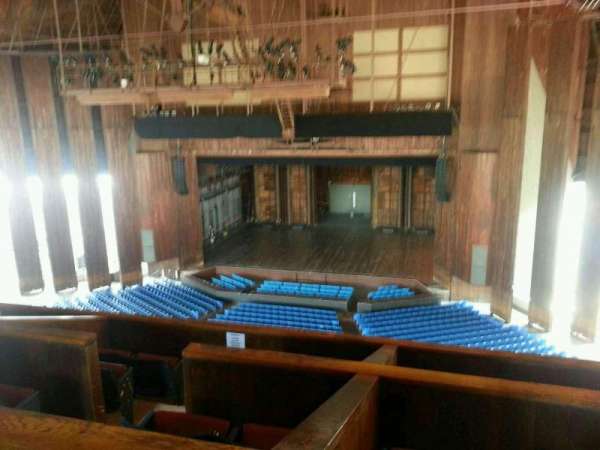 TD Pavilion at the Mann, section: Balcony Box 43, seat: 3