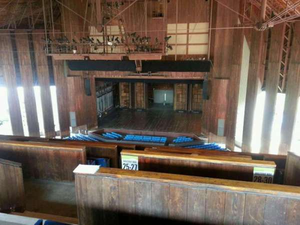 TD Pavilion at the Mann, section: Balcony 300, row: CCC, seat: 302