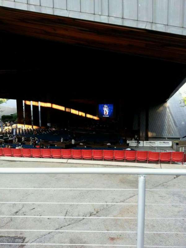 TD Pavilion at the Mann, section: terrace, row: a, seat: 84