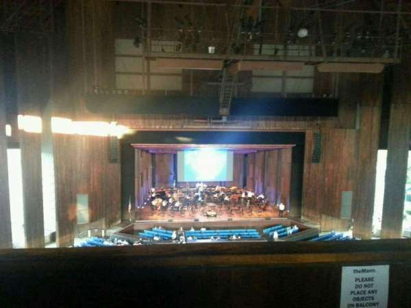 TD Pavilion at the Mann, section: balcony box 16, seat: 4