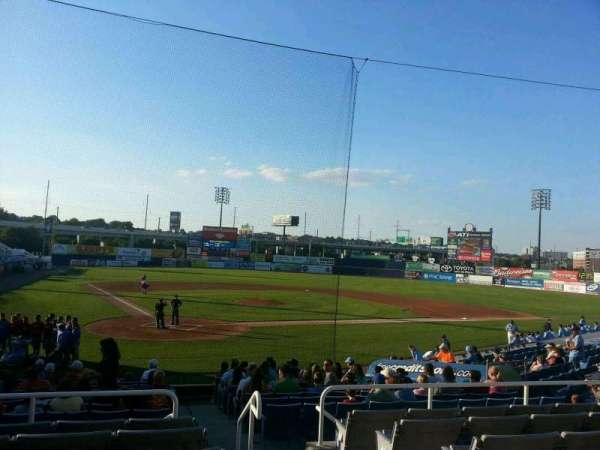 Frawley Stadium, section: f, row: 6, seat: 1
