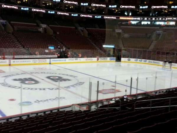 Xfinity Mobile Arena, section: 112, row: 15, seat: 6