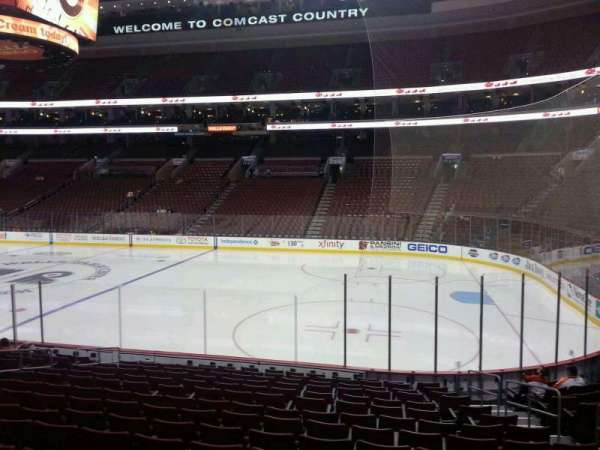 Xfinity Mobile Arena, section: 103, row: 15, seat: 14