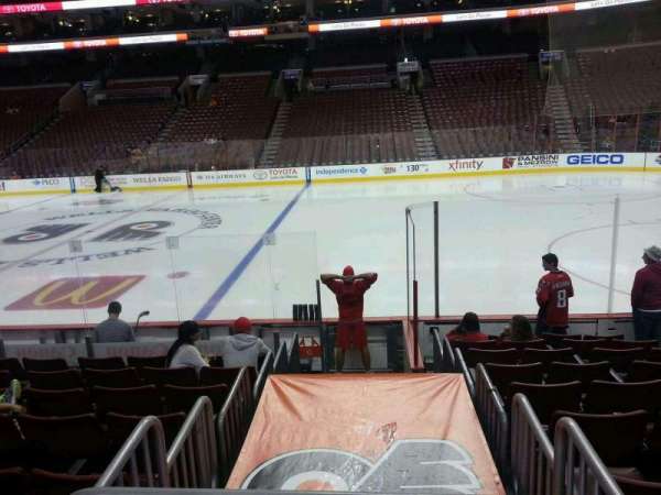 Xfinity Mobile Arena, section: 102, row: 10, seat: 14