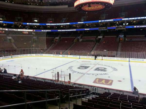 Xfinity Mobile Arena, section: 102, row: 16, seat: 4