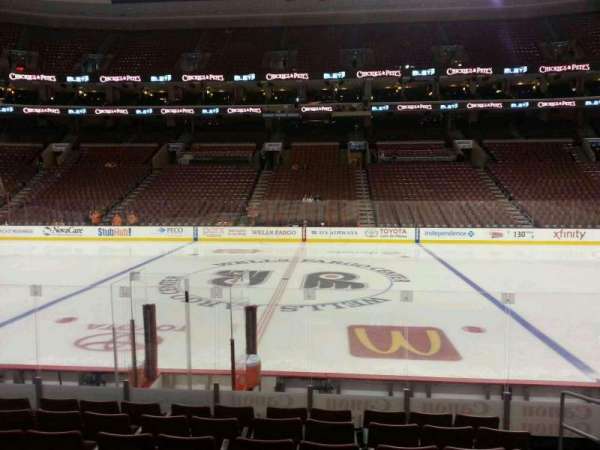 Xfinity Mobile Arena, section: 101, row: 10, seat: 13