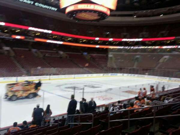 Xfinity Mobile Arena, section: 123, row: 12, seat: 11