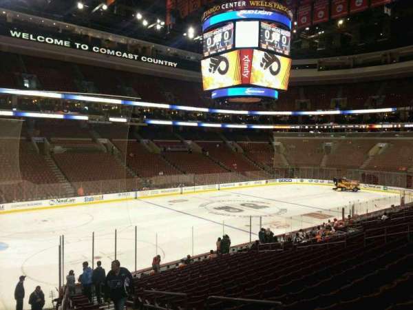 Xfinity Mobile Arena, section: 122, row: 21, seat: 15