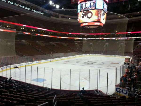 Xfinity Mobile Arena, section: 121, row: 16, seat: 1