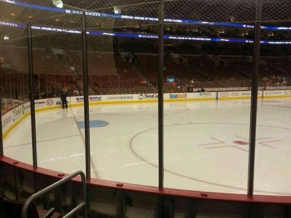 Xfinity Mobile Arena, section: 110, row: 4, seat: 3