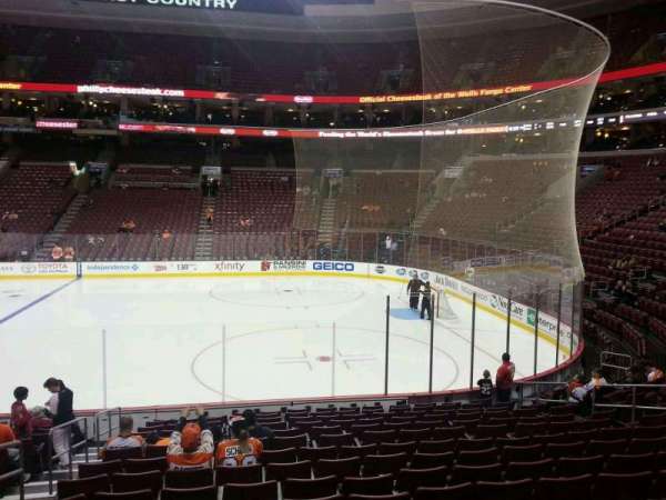 Xfinity Mobile Arena, section: 103, row: 15, seat: 4