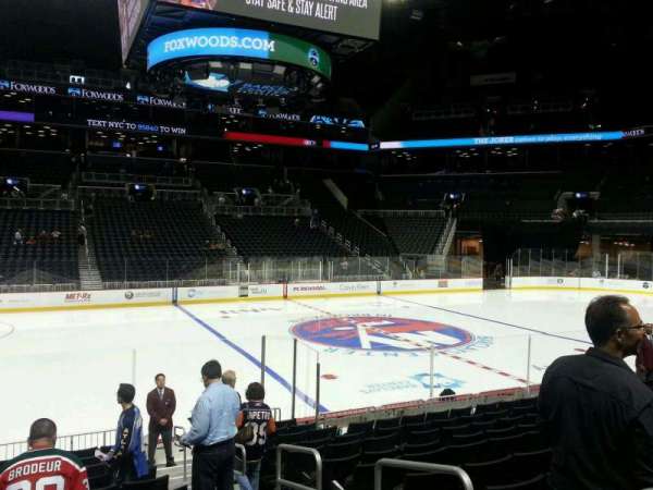 Barclays Center, section: 9, row: 13, seat: 3