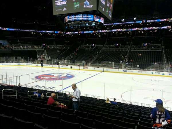 Barclays Center, section: 23, row: 16, seat: 4