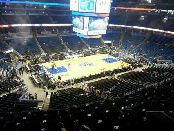 Kia Center, section: 228, row: 1, seat: 4
