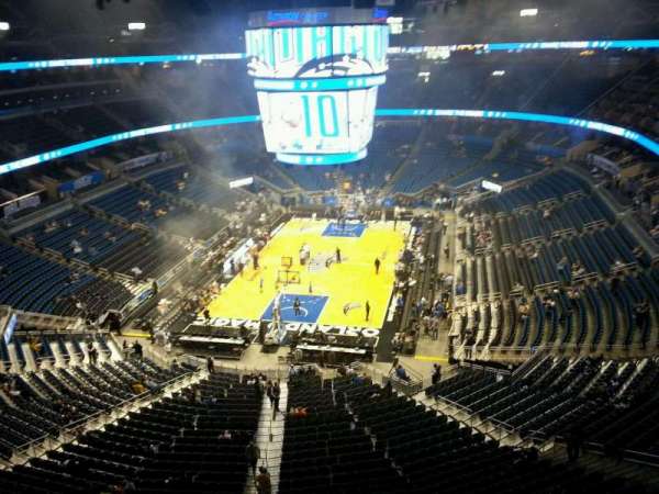 Kia Center, section: 232, row: 2, seat: 5