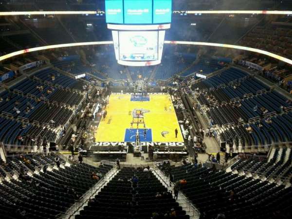 Kia Center, section: 201, row: 2, seat: 7
