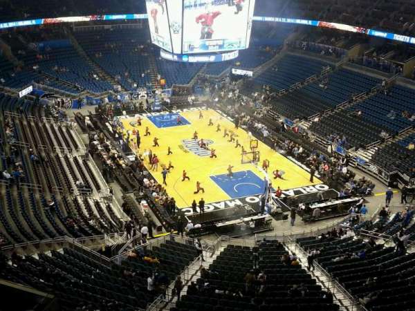 Kia Center, section: 203, row: 3, seat: 11