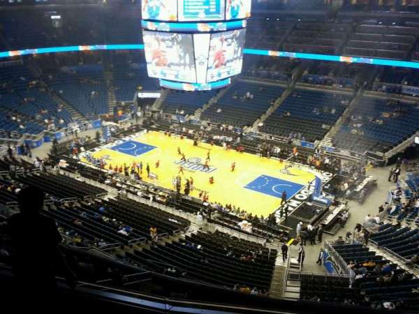 Kia Center, section: 206, row: 4, seat: 10