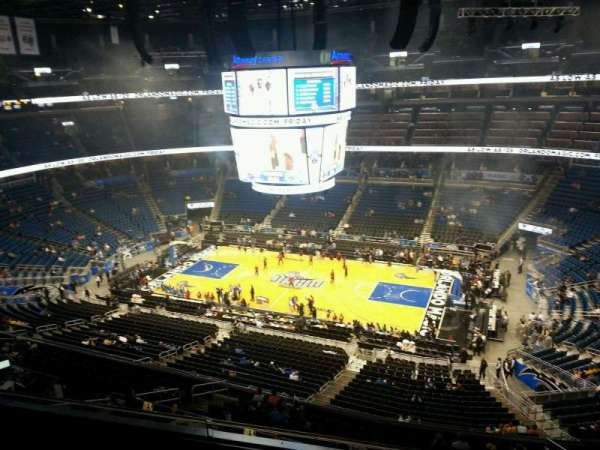 Kia Center, section: 207, row: 3, seat: 12