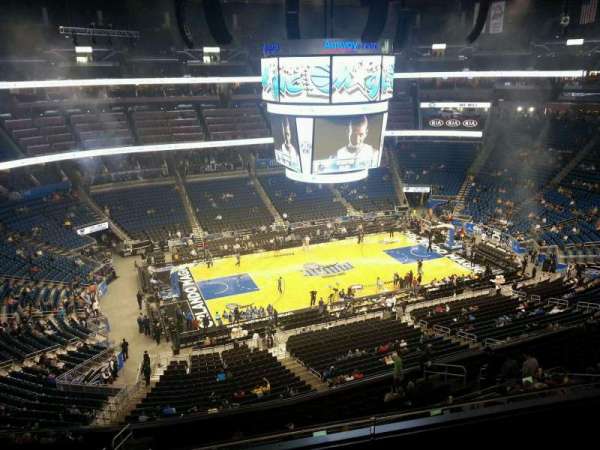 Kia Center, section: 211, row: 3, seat: 10