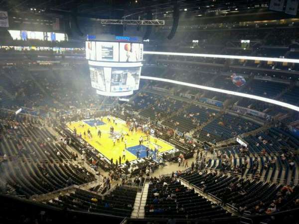 Kia Center, section: 220, row: 3, seat: 6