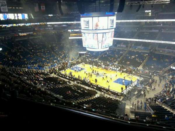 Kia Center, section: 222, row: 4, seat: 11
