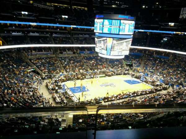Kia Center, section: 228, row: 1, seat: 7